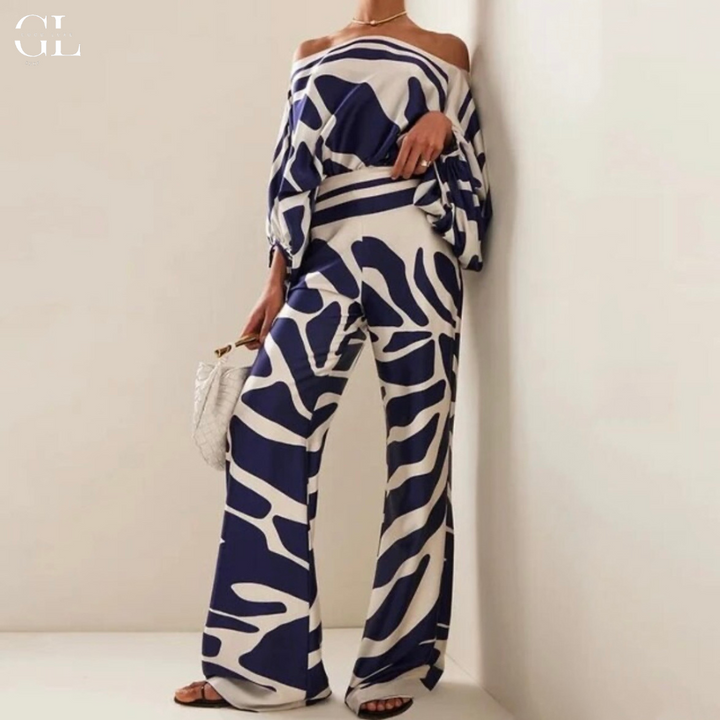 Charlotte | Abstract Flow Two Piece Set