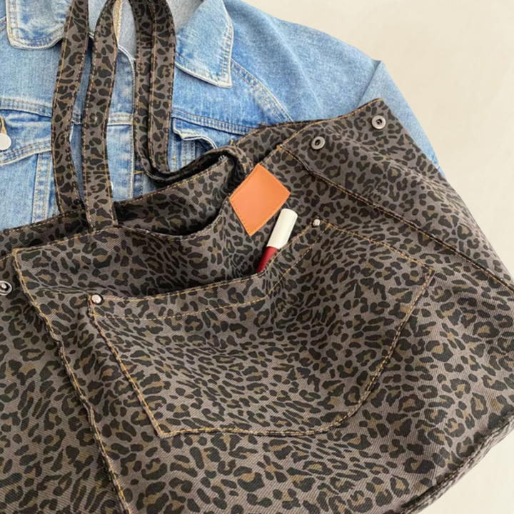 Isla | Animal Print Convertible Tote