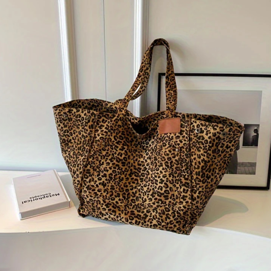 Isla | Animal Print Convertible Tote