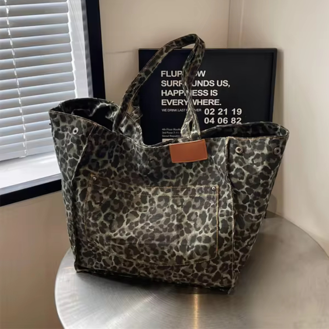 Isla | Animal Print Convertible Tote