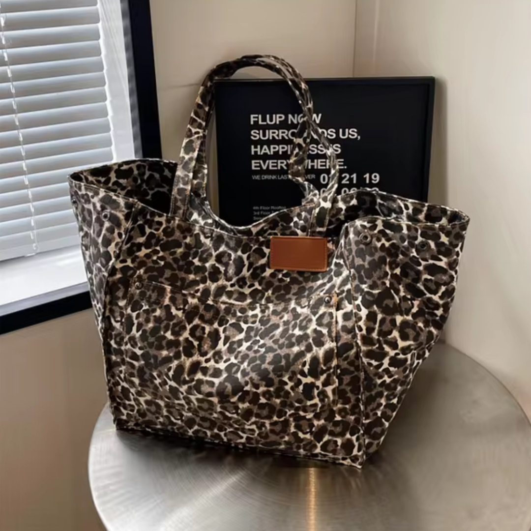 Isla | Animal Print Convertible Tote