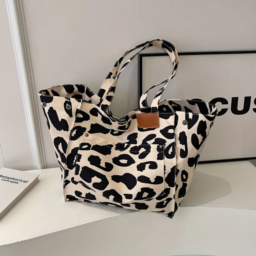 Isla | Animal Print Convertible Tote