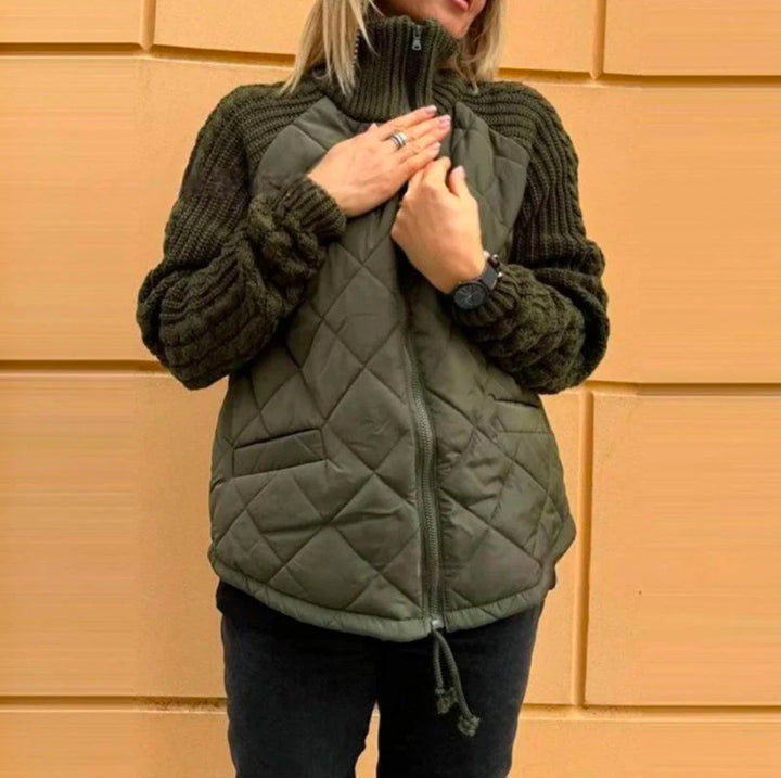 Sabine | Quilted Knit Jacket