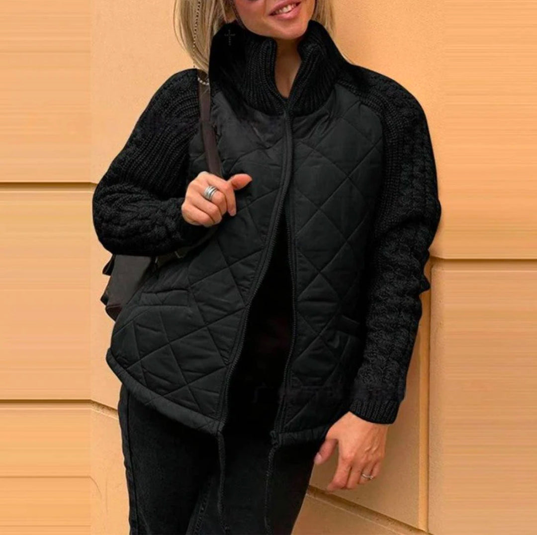 Sabine | Quilted Knit Jacket