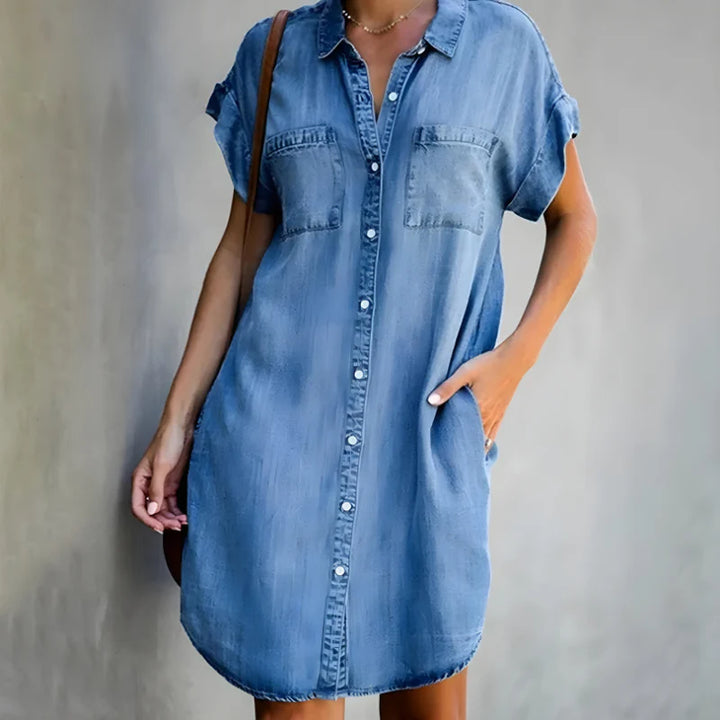 Ivy | Breeze Denim Tunic Dress