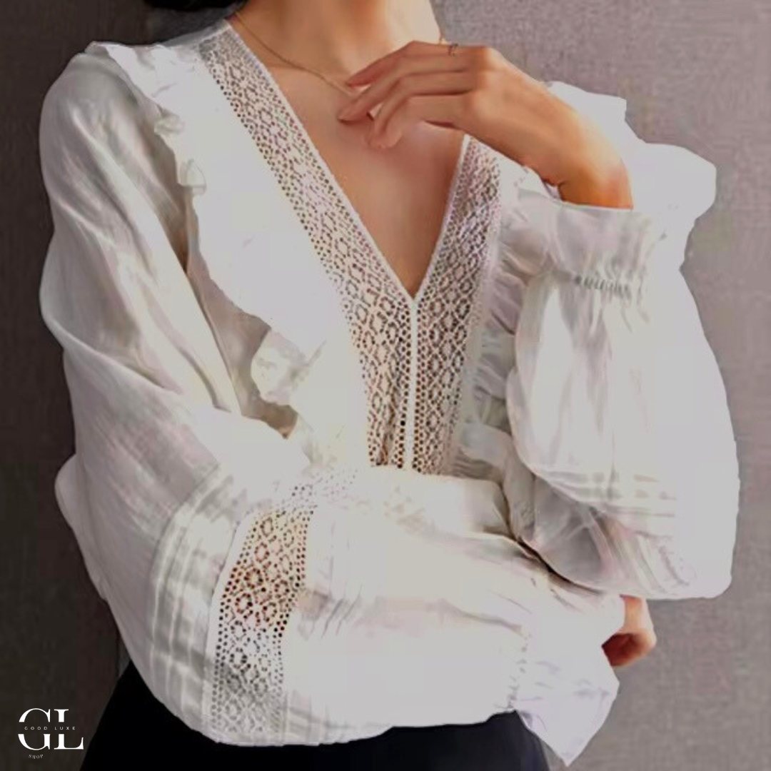 Calla | Elegant Ruffle Blouse