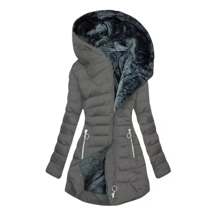 Heather | Plush Puffer Coat