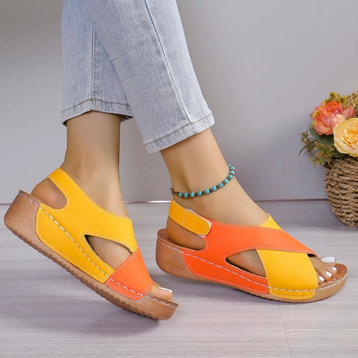 Izzy | Color Block Sandals