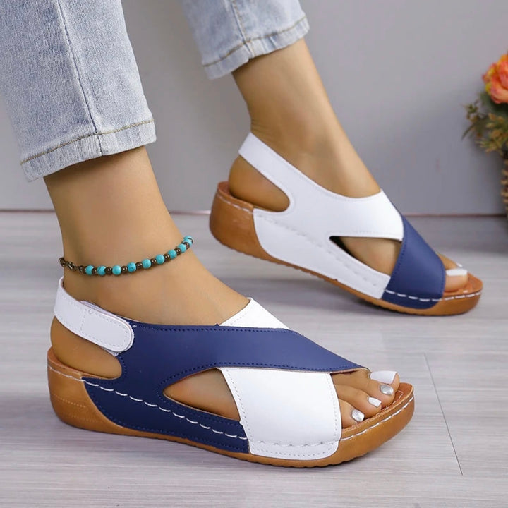 Izzy | Color Block Sandals