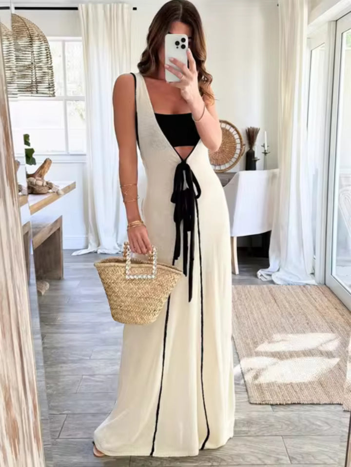 Ella | Bow Maxi Dress