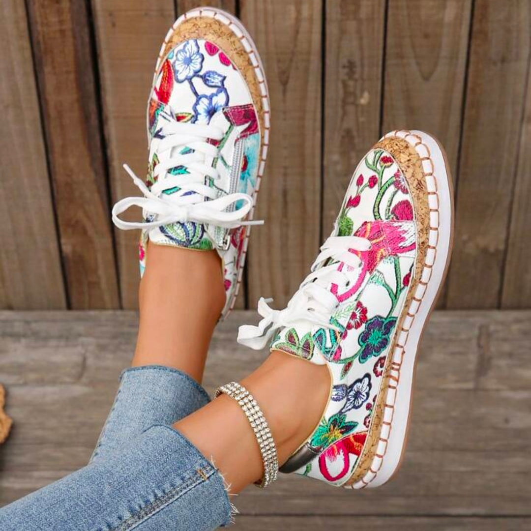 Sienna | Floral Sneakers