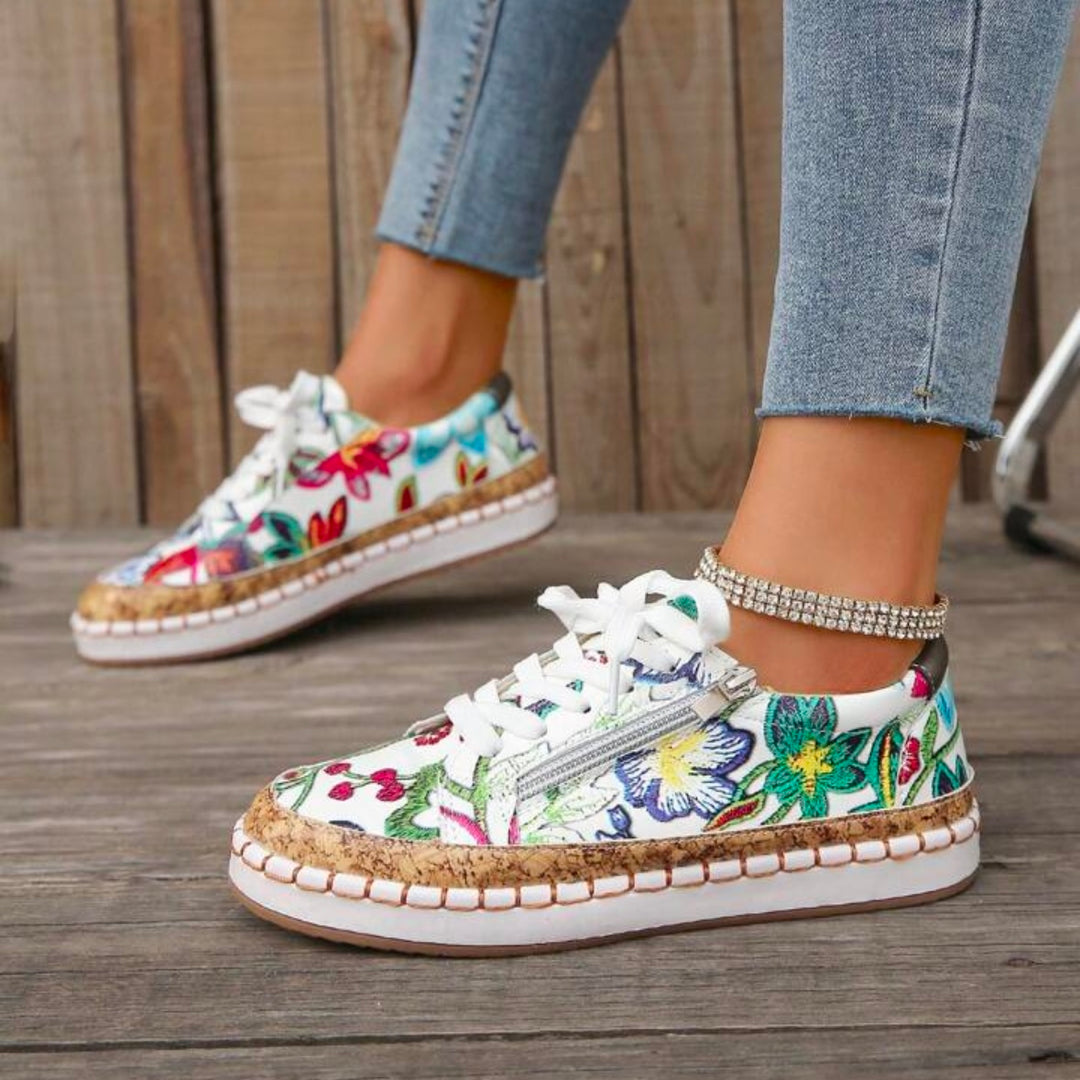 Sienna | Floral Sneakers