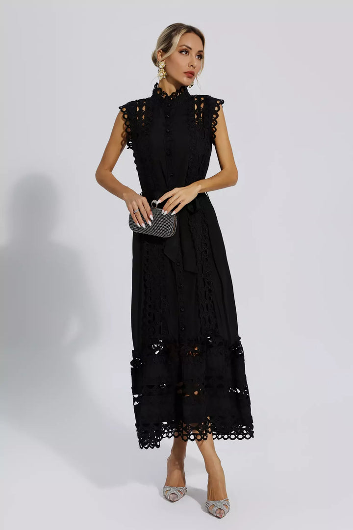 Leilani | Embroidered Maxi Dress