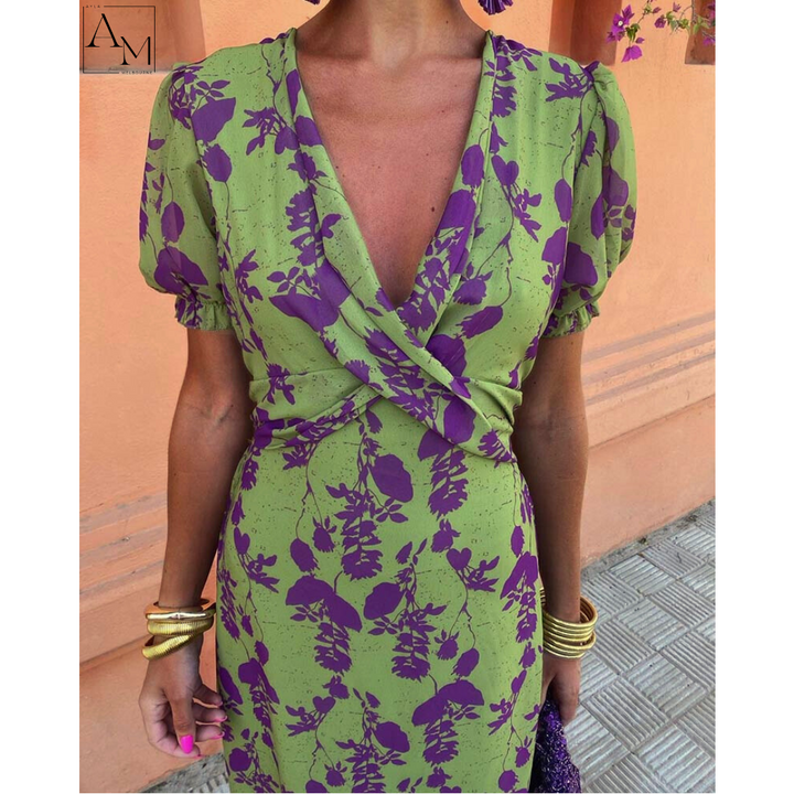 Aruba | Elegant Floral Dress