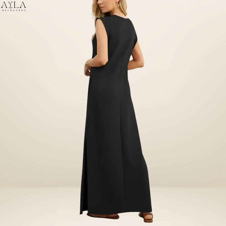 Zoe | Sleeveless Maxi Dress