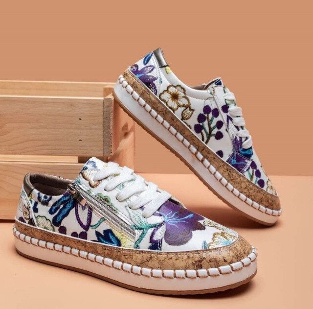 Sienna | Floral Sneakers