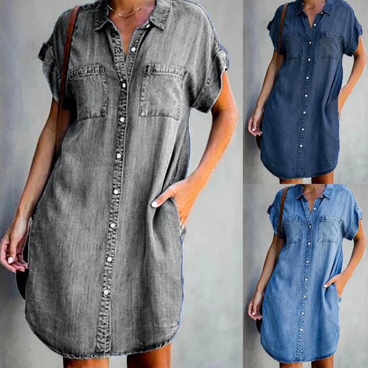 Ivy | Breeze Denim Tunic Dress